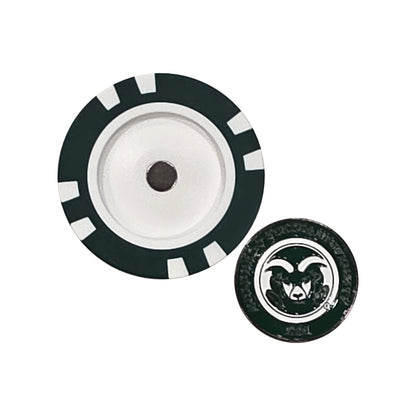 Colorado State Rams Golf Chip Ball Marker