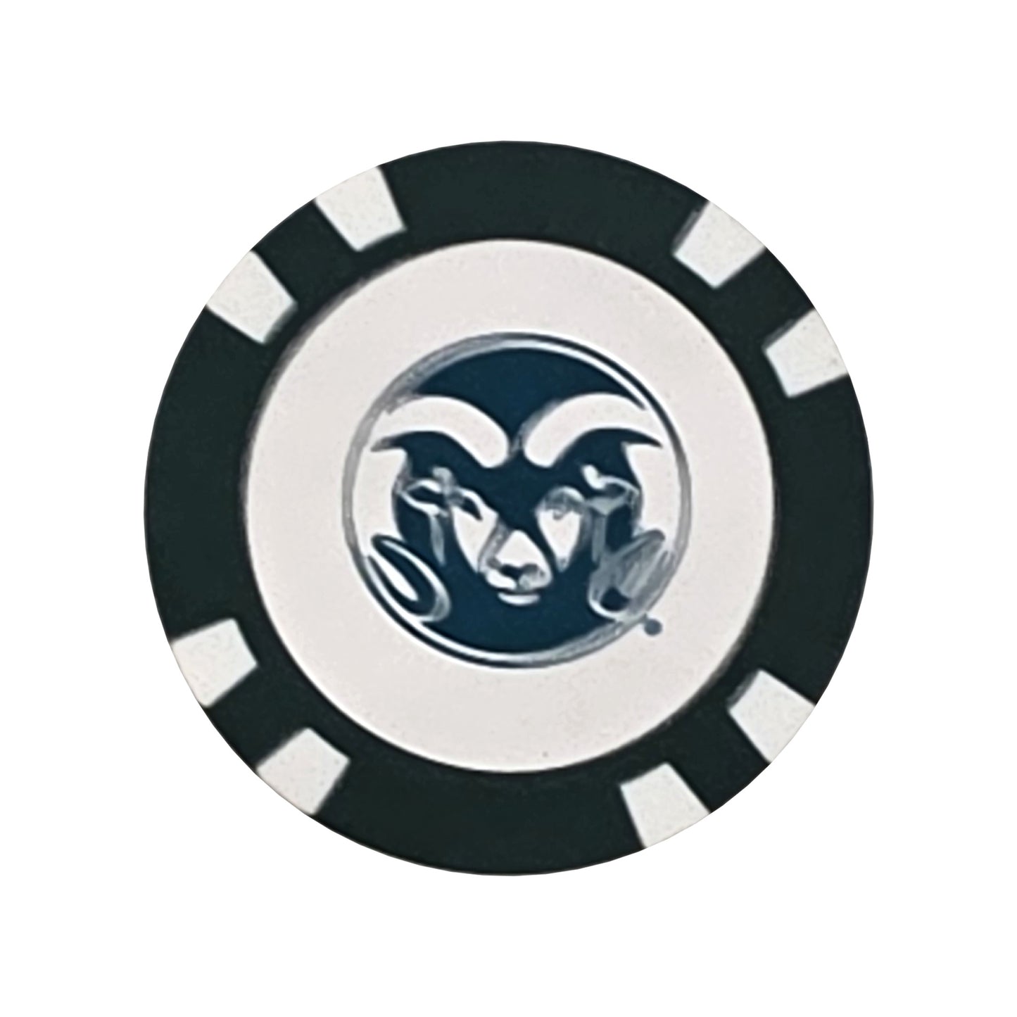 Colorado State Rams Golf Chip Ball Marker
