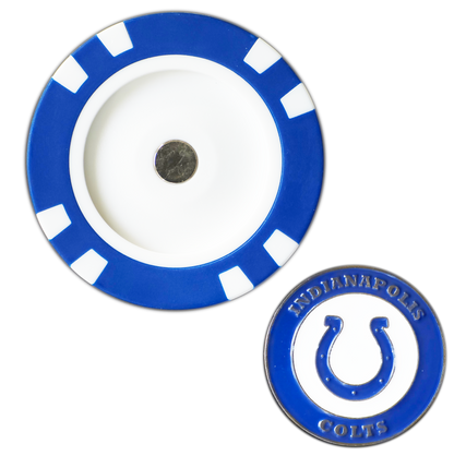 Officially Licensed Indianapolis Colts Poker Chip Ball Marker