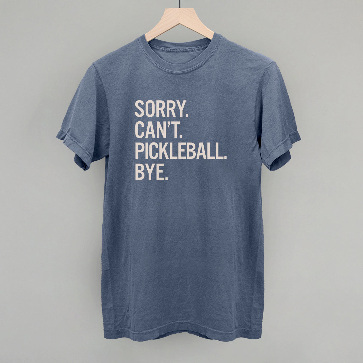 Sorry Can't Pickleball Bye Graphic Tees & Sweatshirts - product detail 2