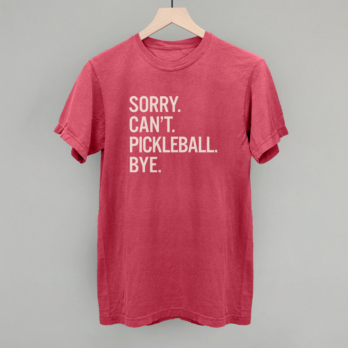 Sorry Can't Pickleball Bye Graphic Tees & Sweatshirts - product detail 4