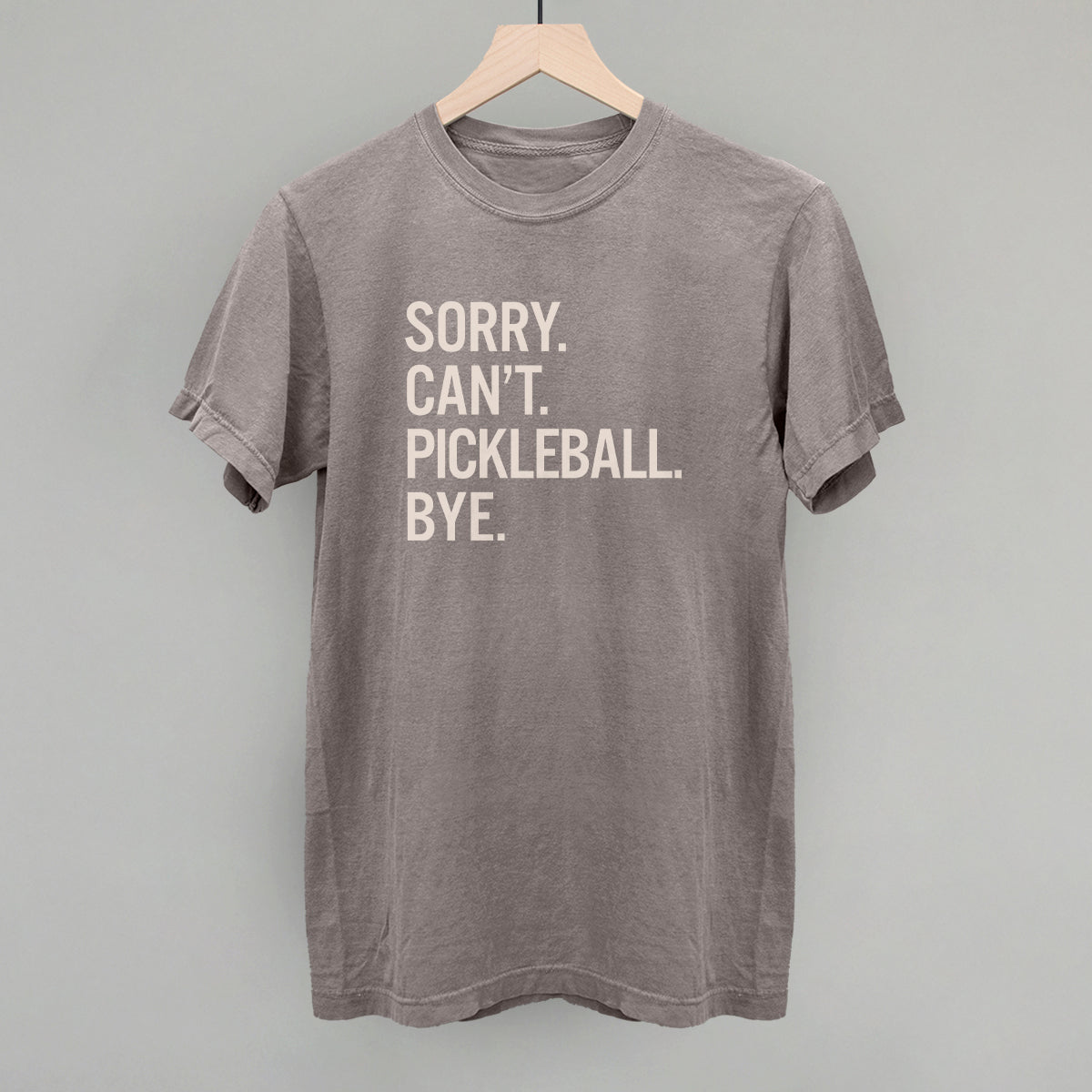Sorry Can't Pickleball Bye Graphic Tees & Sweatshirts - product detail 5
