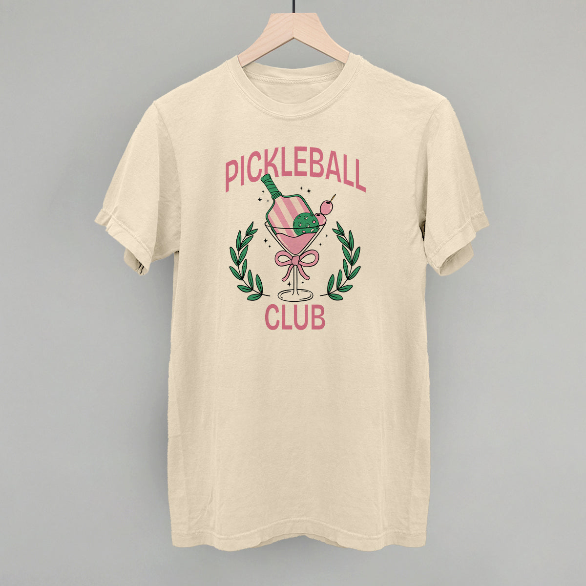 Pickleball Club Martini Graphic Apparel - product detail 3