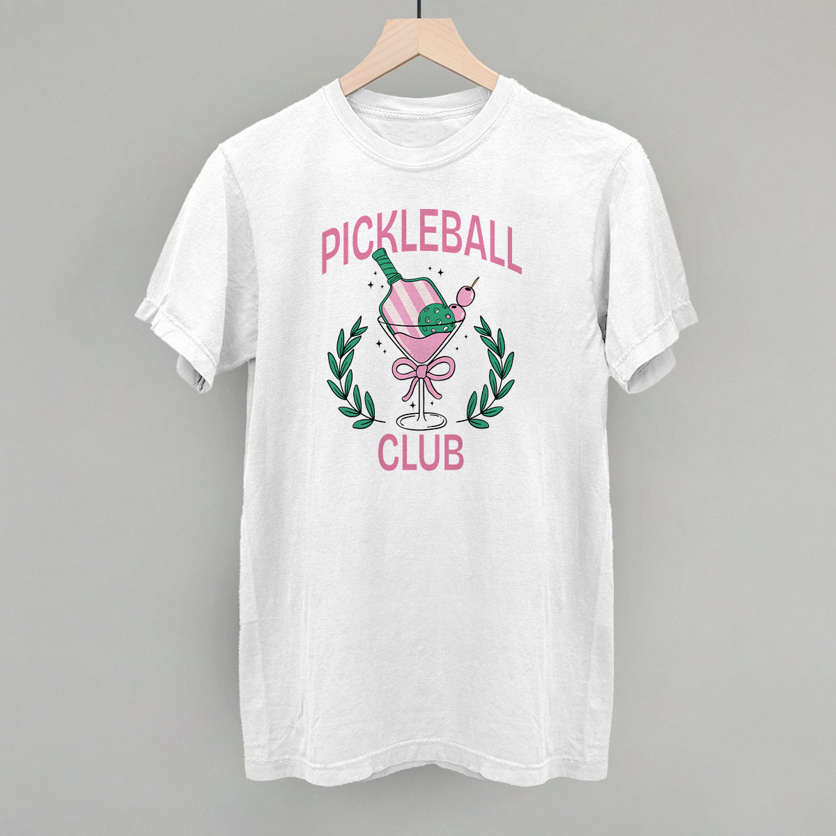 Pickleball Club Martini Graphic Apparel - product detail 4