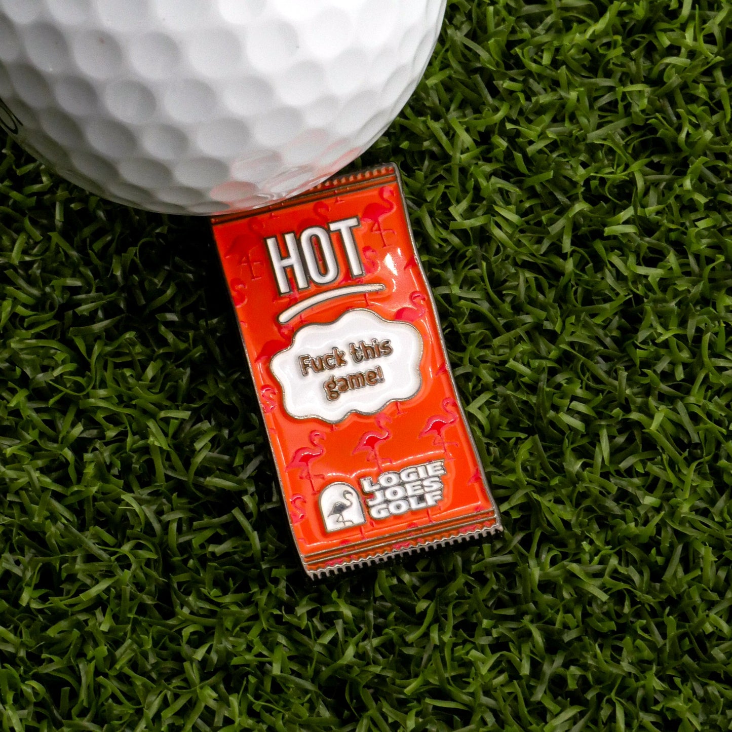 Hot Taco Sauce Packet Ball Marker