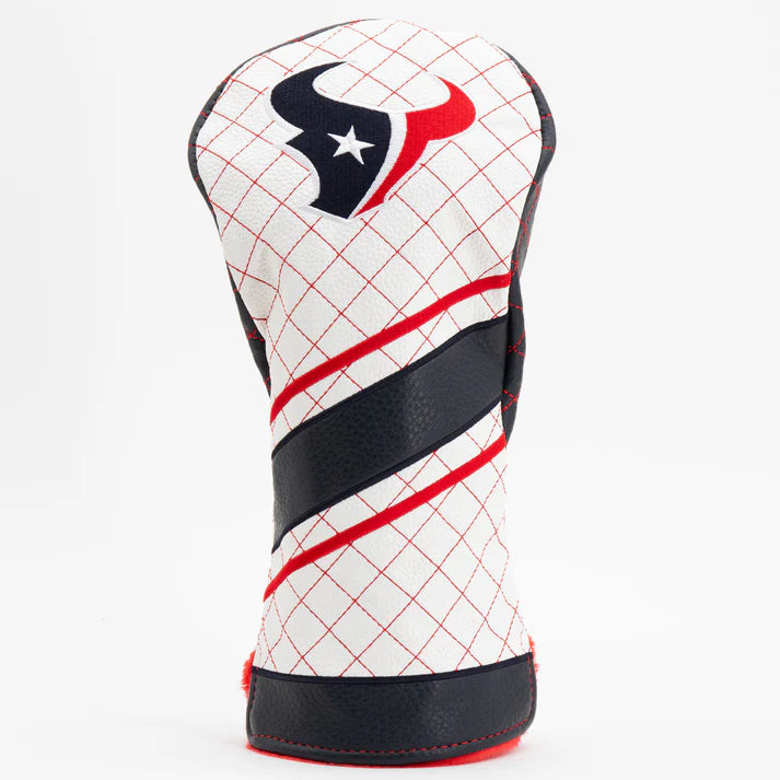 Team Golf Houston Texans Quilted Headcovers – Battle Red Collection