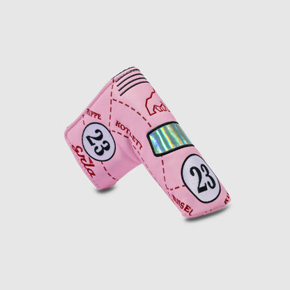Pink Pig Race Livery Putter Headcover - product detail 4