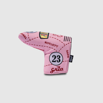 Pink Pig Race Livery Putter Headcover - product detail 6