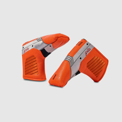 Orange Heater Blade Putter Headcover