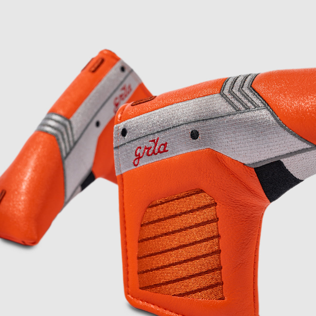 Orange Heater Blade Putter Headcover - product detail 5