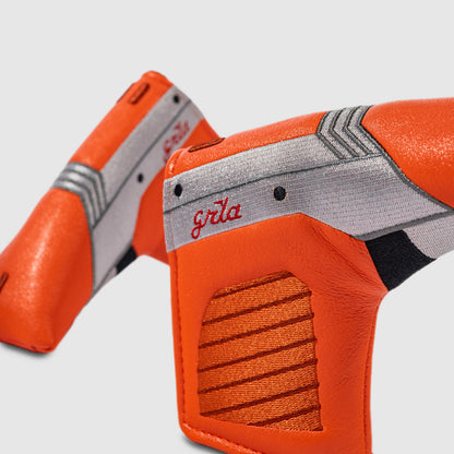 Orange Heater Blade Putter Headcover - product detail 5