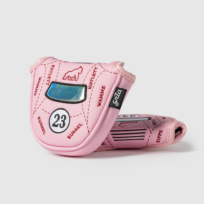 Pink Pig Race Livery Putter Headcover - product detail 2