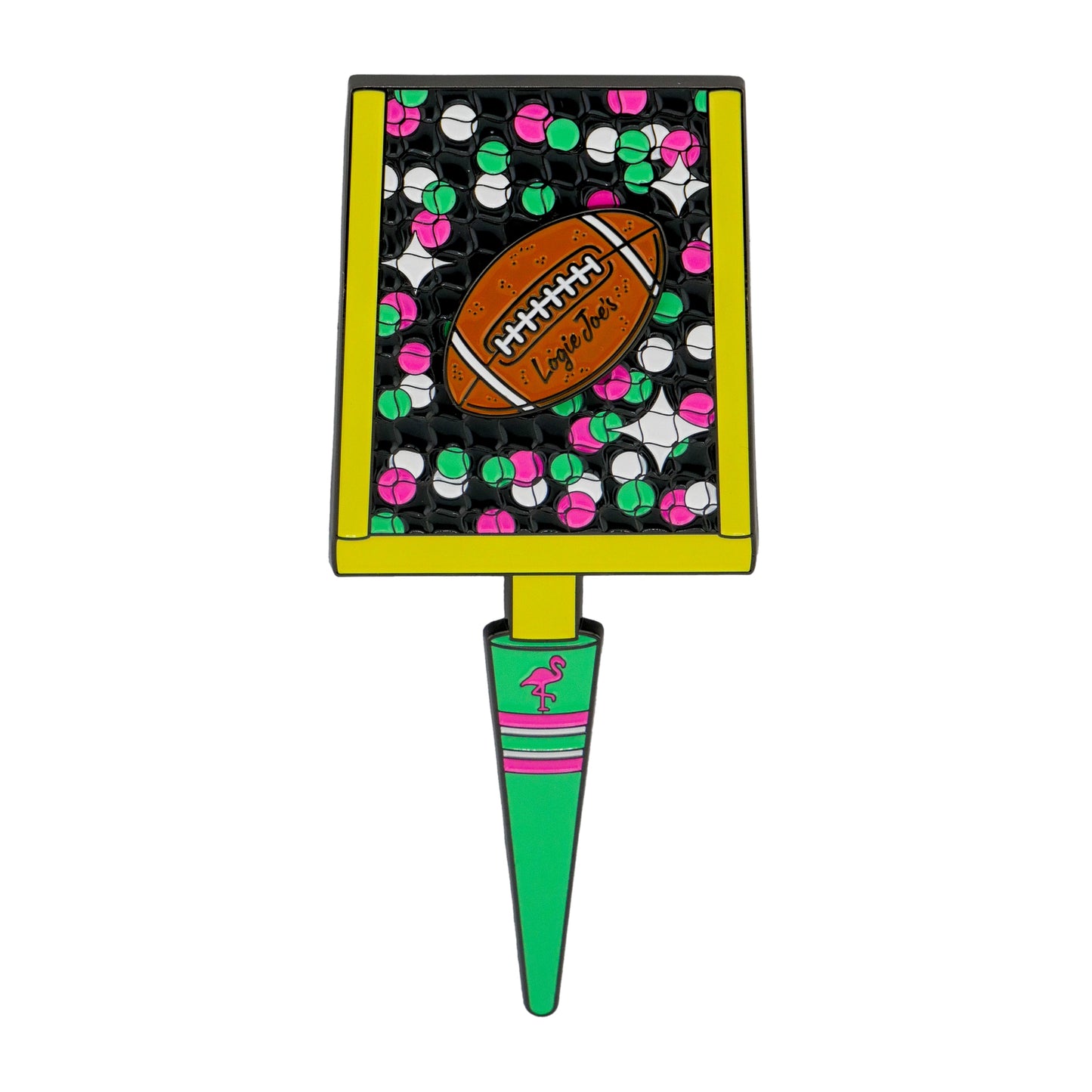 Field Goal Divot Tool + Removeable Football Ball Marker