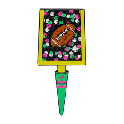 Field Goal Divot Tool + Removeable Football Ball Marker