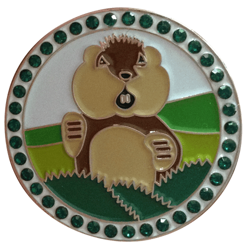 Dancing Gopher Crystal Ball Marker & Hat Clip - product detail 3