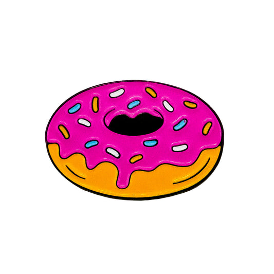 Pink Frosted Donut Ball Marker