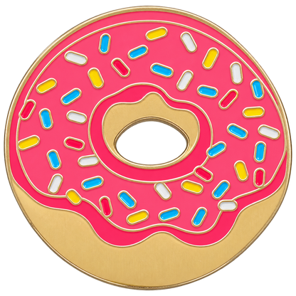 Donut Golf Ball Marker & Hat Clip