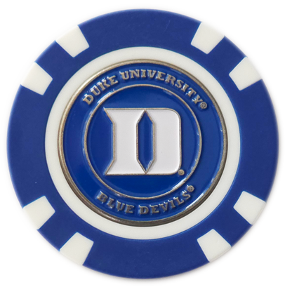 Officially Licensed Duke Blue Devils Poker Chip Ball Marker