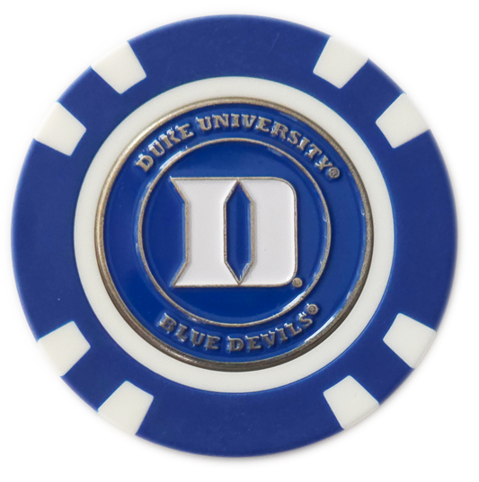 Officially Licensed Duke Blue Devils Poker Chip Ball Marker