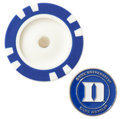 Officially Licensed Duke Blue Devils Poker Chip Ball Marker