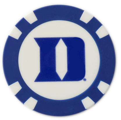 Officially Licensed Duke Blue Devils Poker Chip Ball Marker