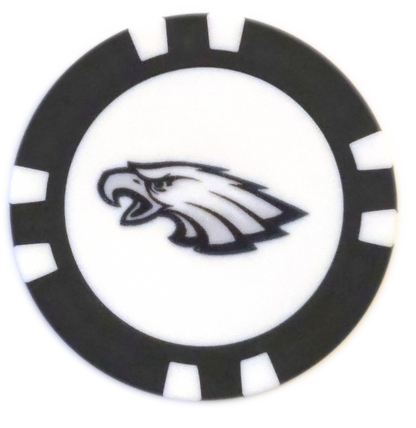 Officially Licensed Philadelphia Eagles Poker Chip Ball Marker