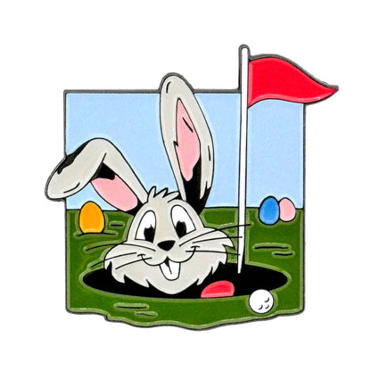 Easter Bunny Egg Hunt  Ball Marker