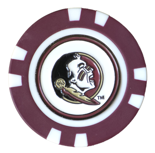 Officially Licensed Florida State Seminoles Poker Chip Ball Marker