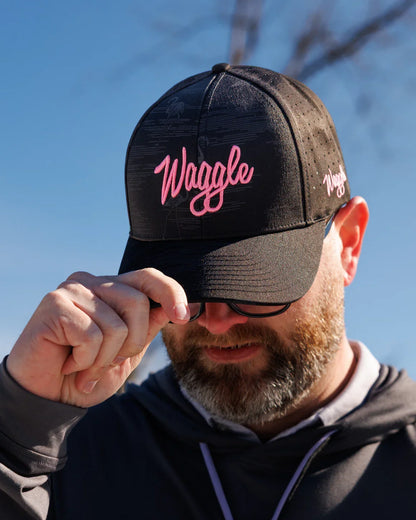 Waggle Low-Profile Snapback Hat - Flamingrove
