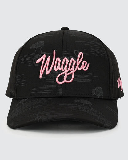Waggle Low-Profile Snapback Hat - Flamingrove