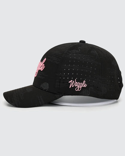Waggle Low-Profile Snapback Hat - Flamingrove