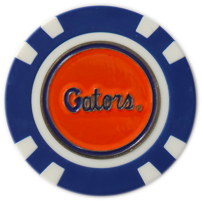 Officially Licensed Florida Gators Poker Chip Ball Marker