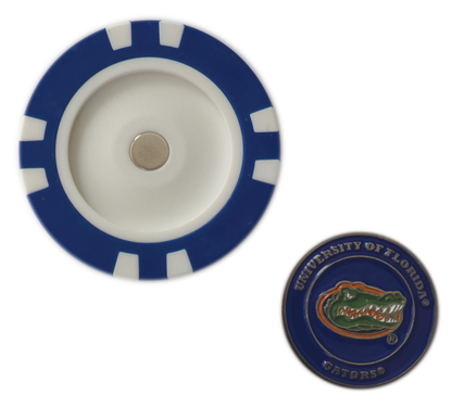 Officially Licensed Florida Gators Poker Chip Ball Marker