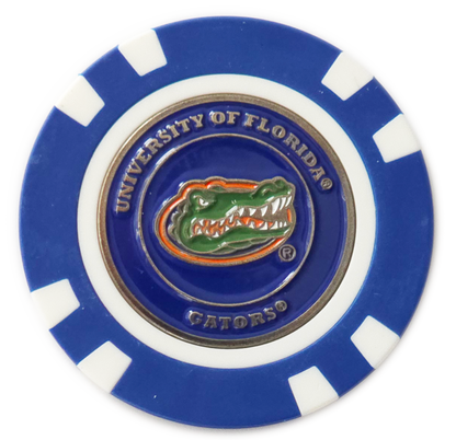 Officially Licensed Florida Gators Poker Chip Ball Marker