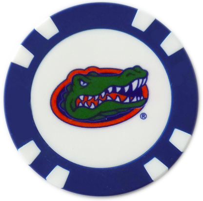 Officially Licensed Florida Gators Poker Chip Ball Marker