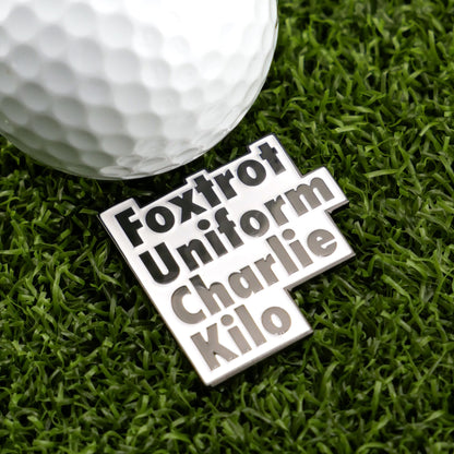 Foxtrot Uniform Charlie Kilo Ball Marker