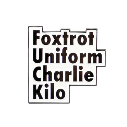 Foxtrot Uniform Charlie Kilo Ball Marker