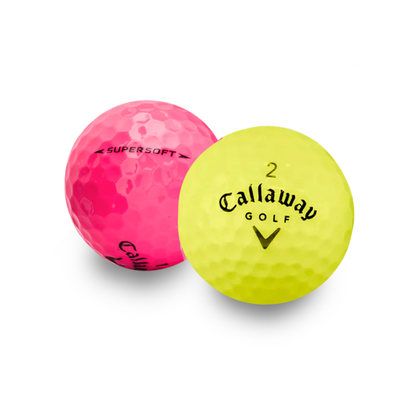 Used Callaway Color Mix Golf Balls - Mesh Bag - product detail 2