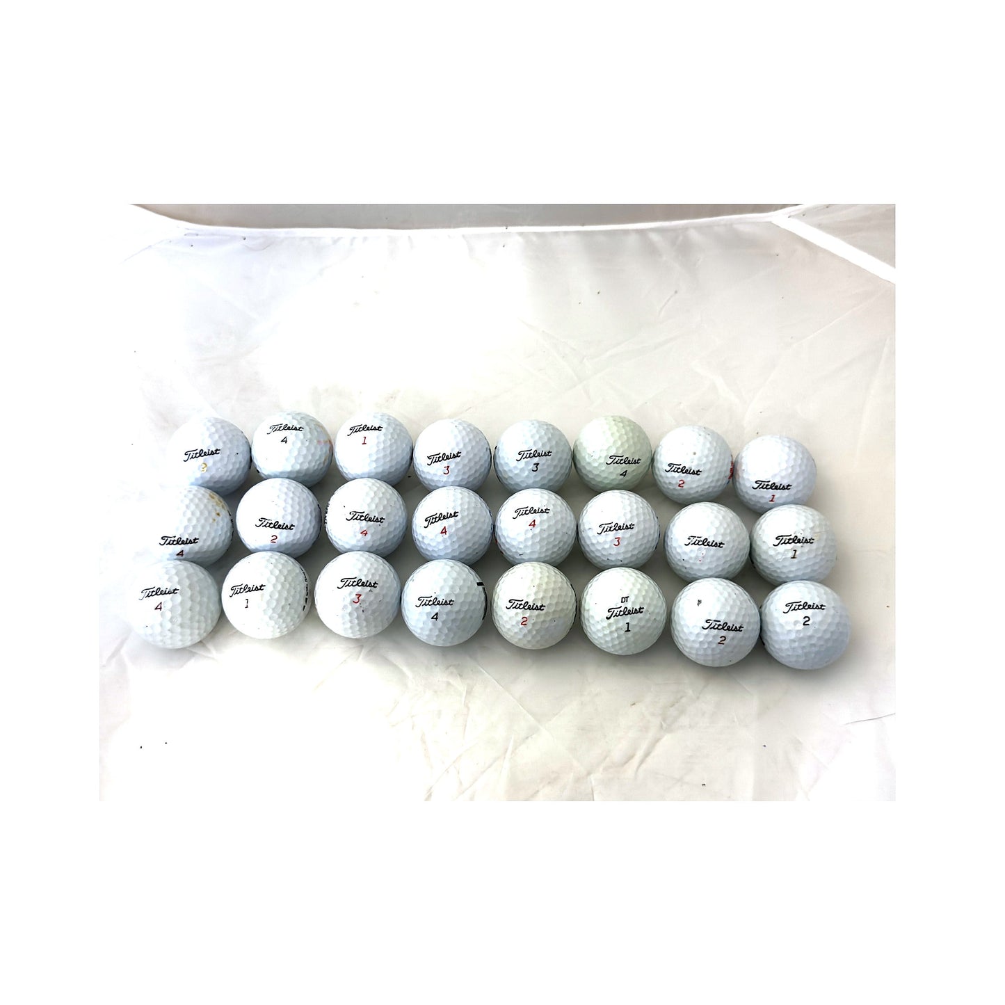 Used Titleist Mix Golf Balls - Mesh Bag