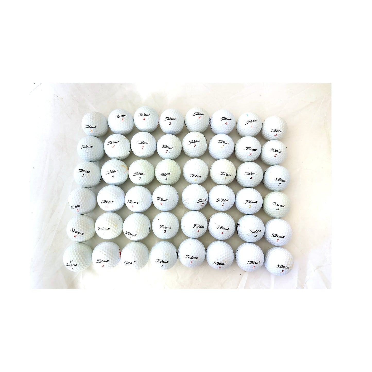 Used Titleist Mix Golf Balls - Mesh Bag