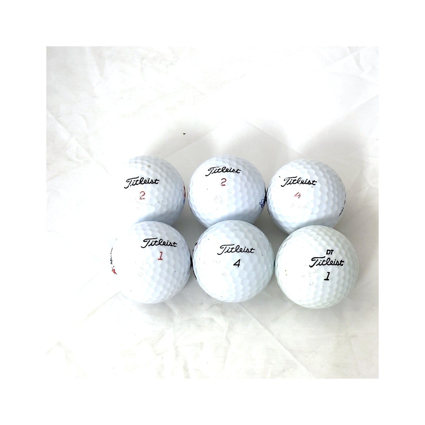 Used Titleist Mix Golf Balls - Mesh Bag