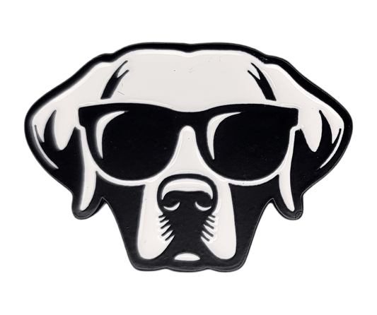 Good Boy Black Lab Ball Marker & Hat Clip