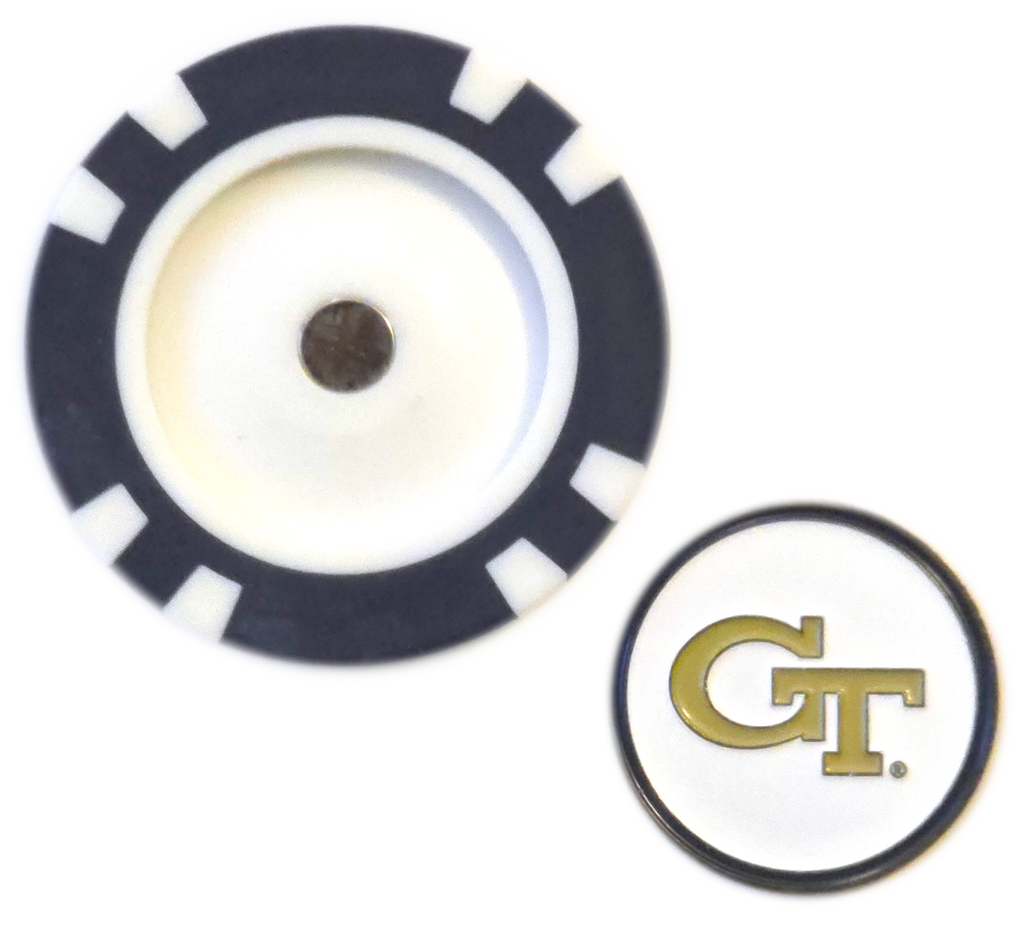 Officially Licensed Georgia Tech Yellow Jackets Poker Chip Ball Marker