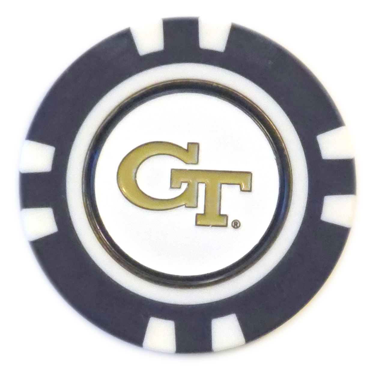 Officially Licensed Georgia Tech Yellow Jackets Poker Chip Ball Marker