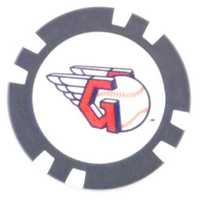 Officially Licensed Cleveland Guardians Poker Chip Ball Marker