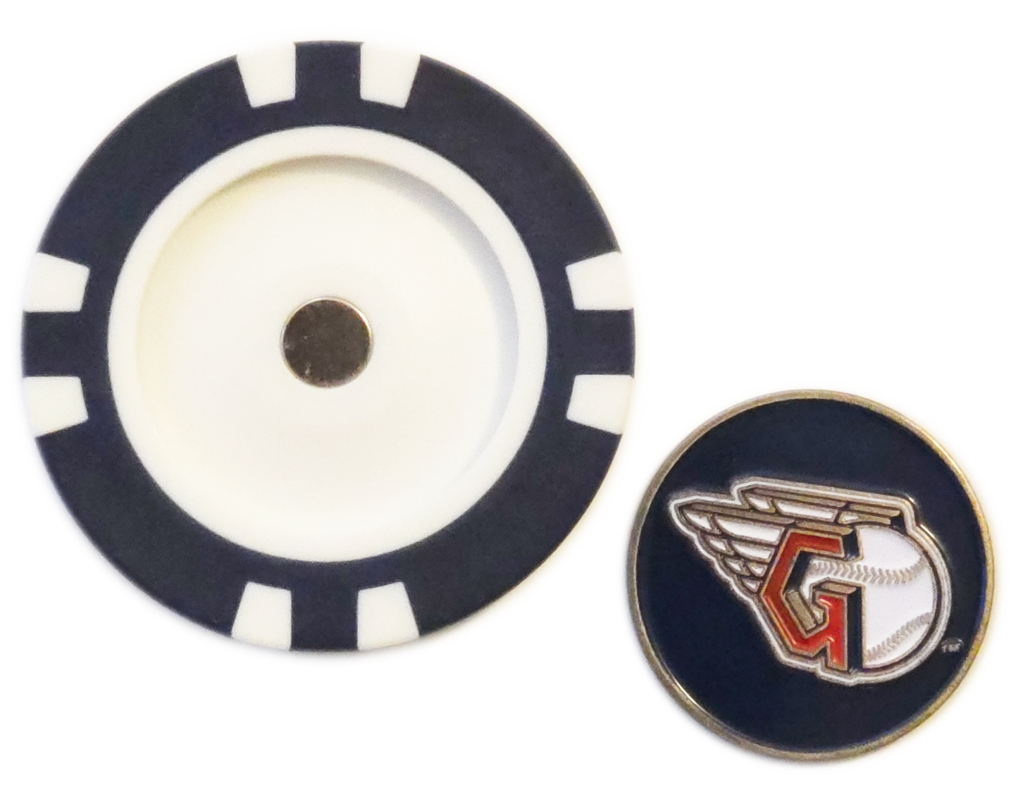 Officially Licensed Cleveland Guardians Poker Chip Ball Marker