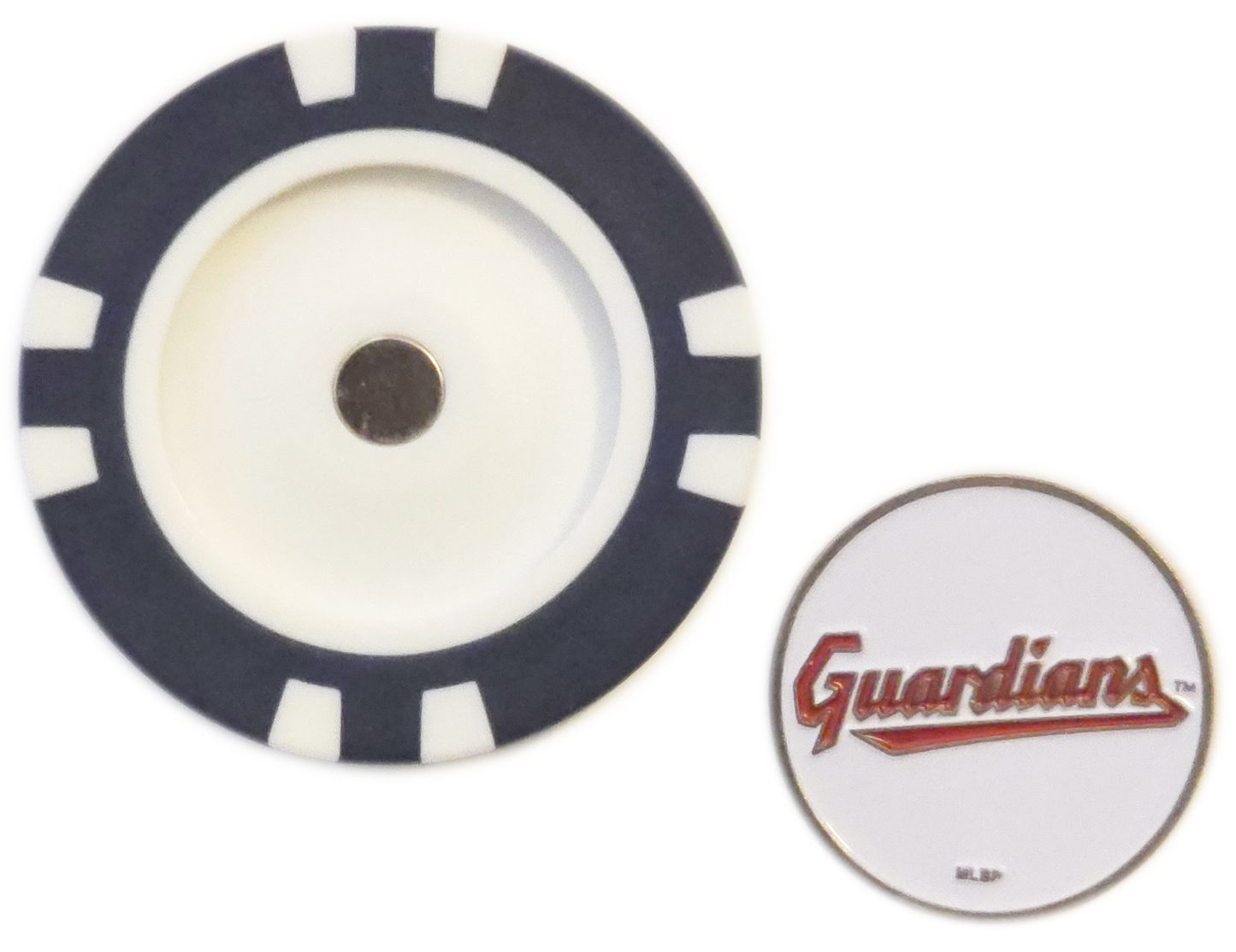 Officially Licensed Cleveland Guardians Poker Chip Ball Marker