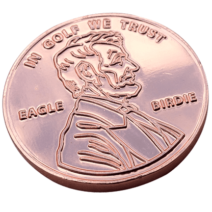 Giant Lucky Penny Ball Marker & Hat Clip - product detail 4