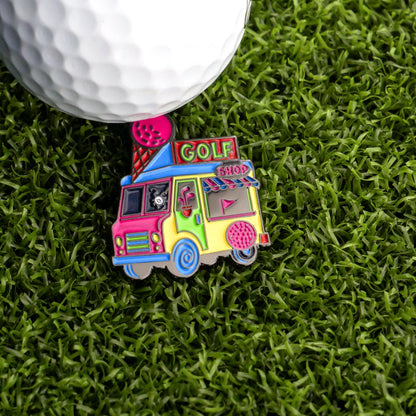 Golf Cream Truck Ball Marker