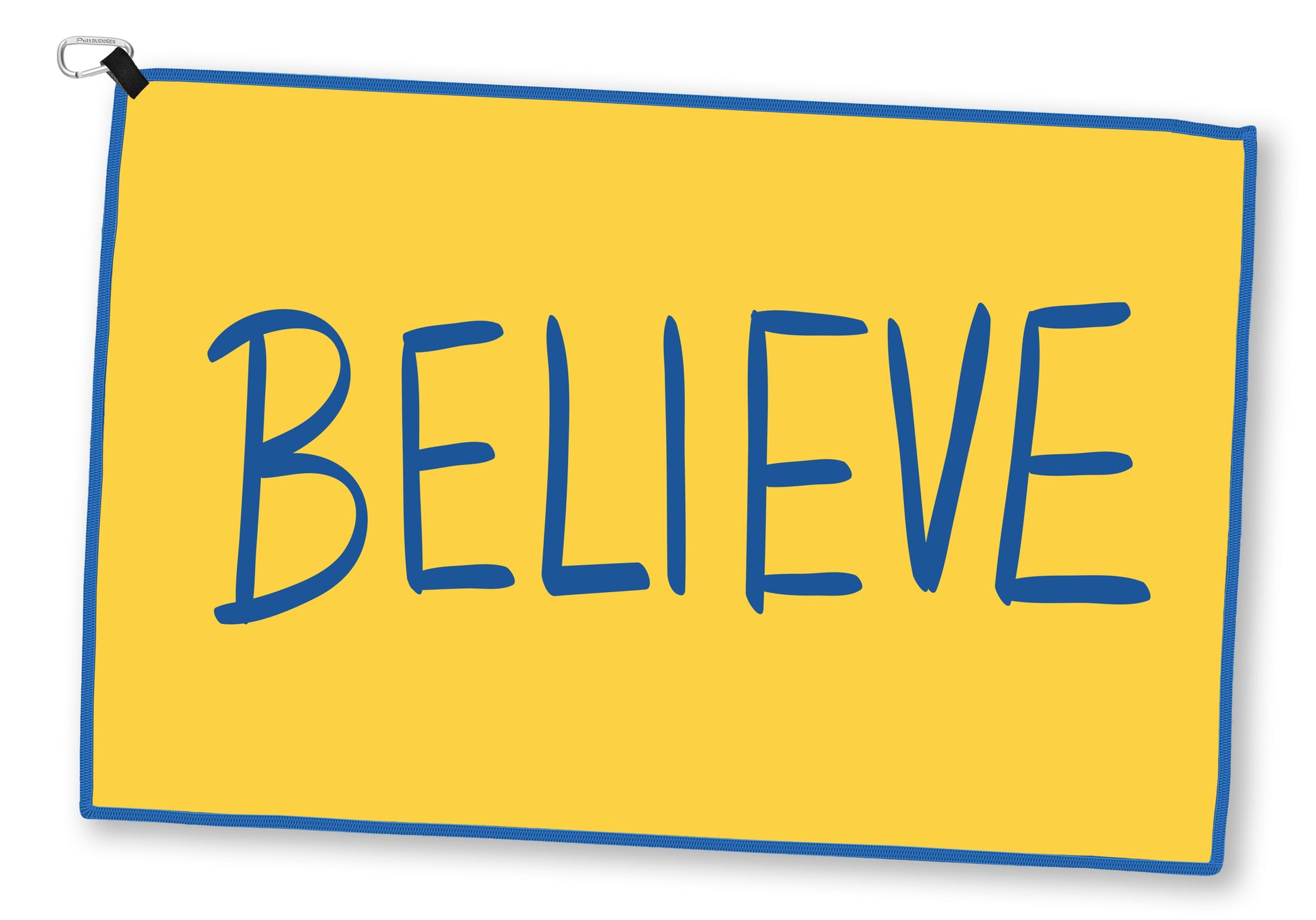 Ted Lasso Believe 24 x 16 Golf Towel by PuttBuddies